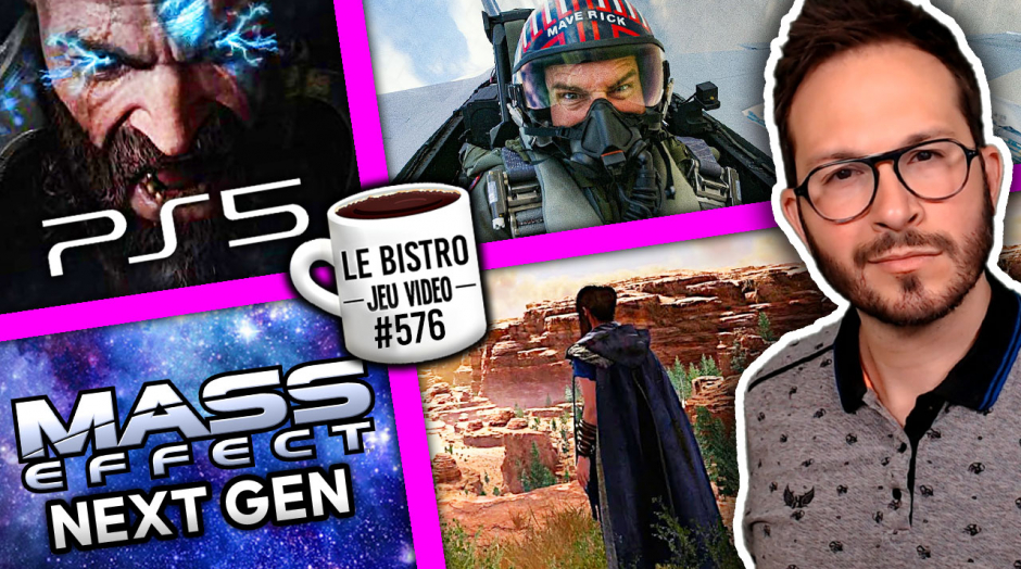 GOD OF WAR PS5 teasé ? 🔥 Forspoken jeudi ? Top Gun Flight Simulator reporté, beau retour chez SEGA