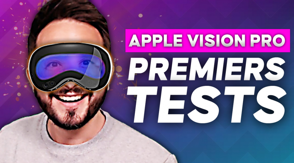APPLE VISION PRO : PREMIERS TESTS 💥 Tout va changer, sommes-nous prêts ?!