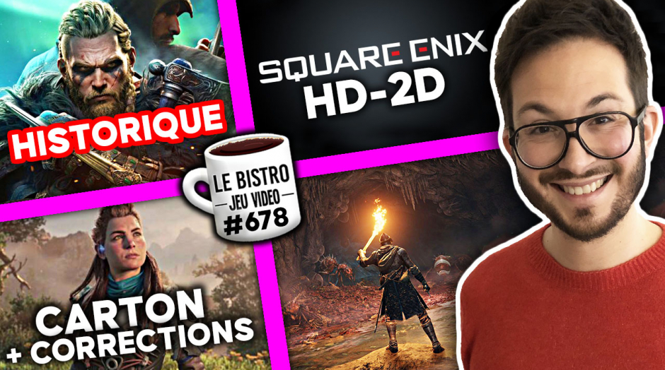 Horizon PS5 carton + corrections ⚡️ Assassin's Creed HISTORIQUE 🔥 Elden Ring met en GARDE