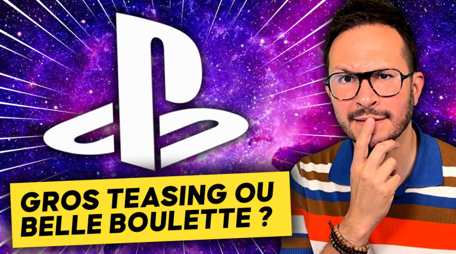 QUOI ?! PLAYSTATION fait un GROS TEASING ou une BELLE BOULETTE ?!