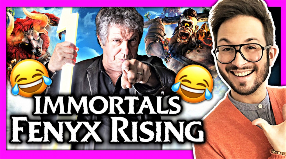 J'ai testé Immortals Fenyx Rising et je suis mort de rire 🤣🤣🤣 + Gameplay VF avec Lionnel Astier