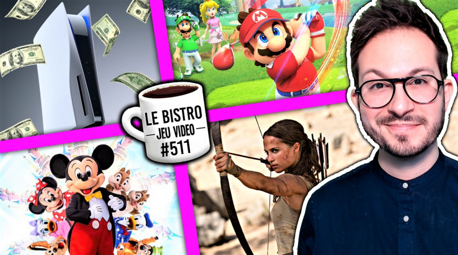 Pariez de l'argent sur PS5 💵 Mario Golf Nintendo Switch régale, Tomb Raider nom de code dévoilé...