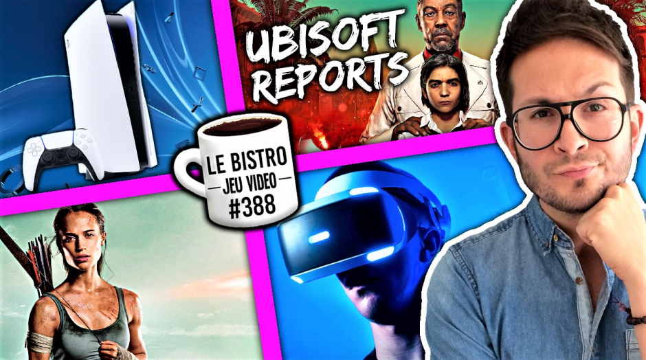 PS5 tacle Xbox, Ubisoft reporte 2 gros jeux, Everwild Xbox perd son créateur, PSVR 2 sur PS5...