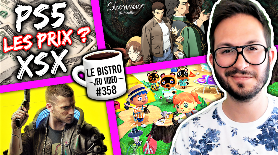 PS5 et Xbox Series X plus chères que prévu ? Cyberpunk 2077 rassure, les raisons du succès d'Animal Crossing  et Shenmue de retour ✨
