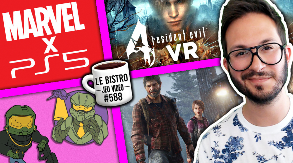 PS5 x Marvel : GROS PROJET ? Halo Infinite d'amusantes découvertes, Resident Evil 4 VR et Last of Us Multijoueurs Naughty Dog répond