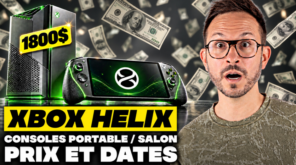 XBOX HELIX À 1.800$ ?! ⚠️ DEUX CONSOLES NEXT GEN Salon + Portable : Dates et Prix évoqués !!!