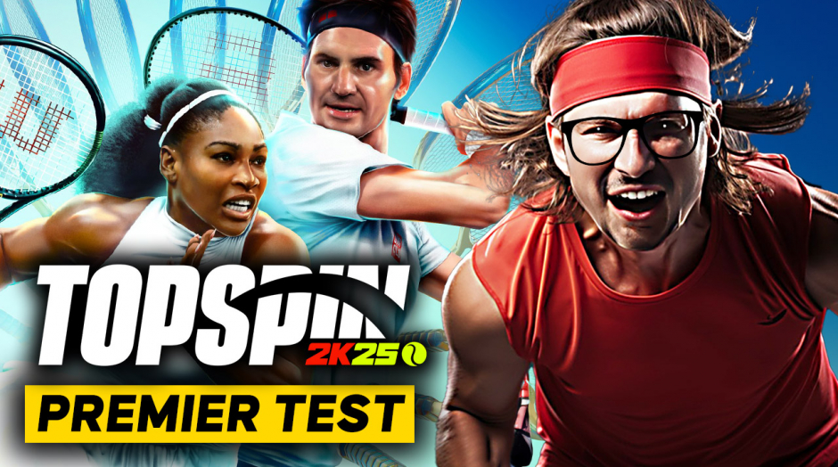 TOP SPIN 2K25 : Premier Test + Gameplay Inédit 🎾 Le retour du Roi des jeux de Tennis ?