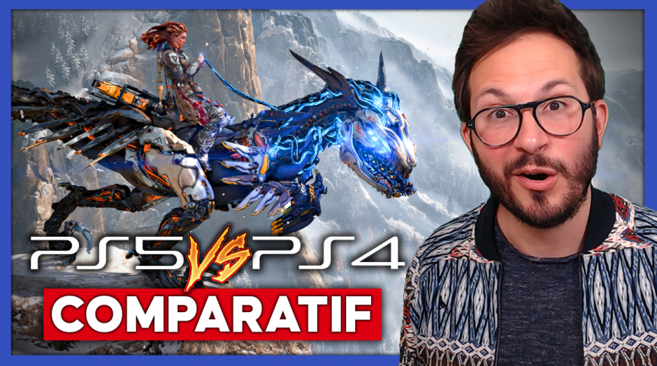 Horizon se dévoile sur PS4 ⚡️ Comparatif PS5 vs PS4 Pro avec gameplay inédit