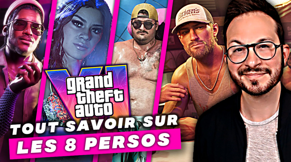 GTA 6 🌟 Jason, Lucia, Raul, Boobie, Cal : Tout Savoir sur les 8 PERSONNAGES de Grand Theft Auto 6