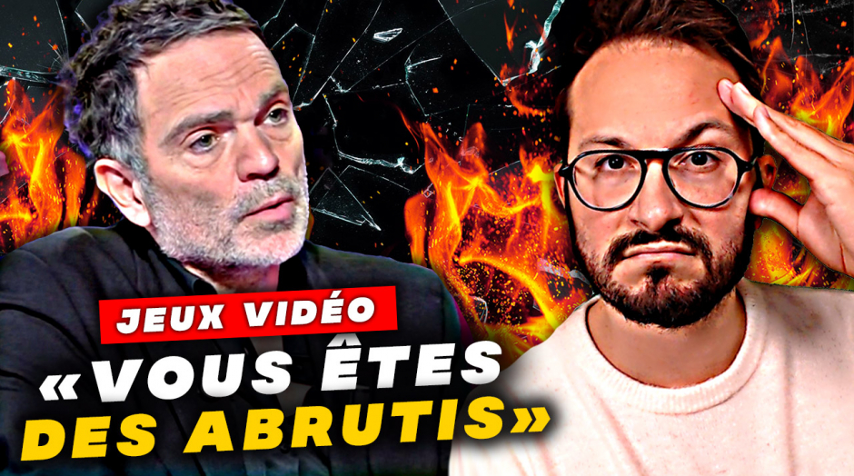 "VOUS ÊTES DES ABRUTIS" 😡 Yann Moix INSULTE les JOUEURS de JEUX VIDÉO sur C8 🔥