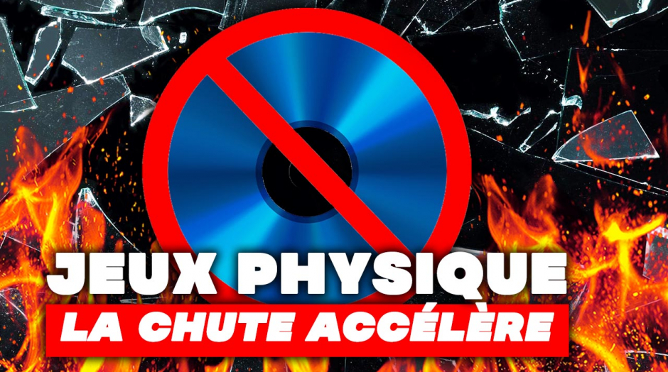 Jeux vidéo Physique : les ventes S'EFFONDRE ❌ Les chiffres font MAL