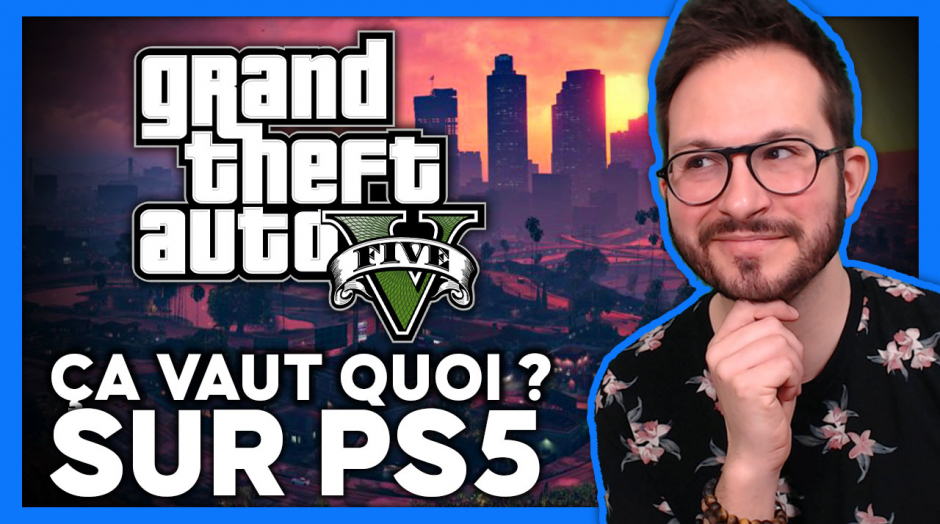 Je JOUE à GTA 5 sur PS5 (version Next Gen) ⚡️ ÇA VAUT QUOI ? DualSense / SSD / Graphismes / Perfs