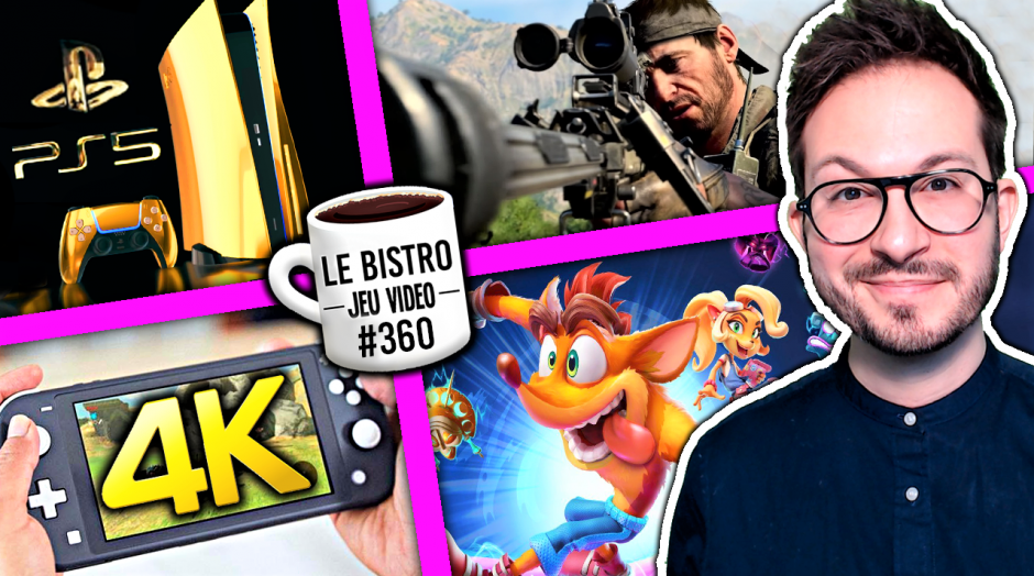 PS5 en OR en préco et prix aujourd'hui ? Switch Pro 4K se précise, plus d'infos Zelda bientôt...