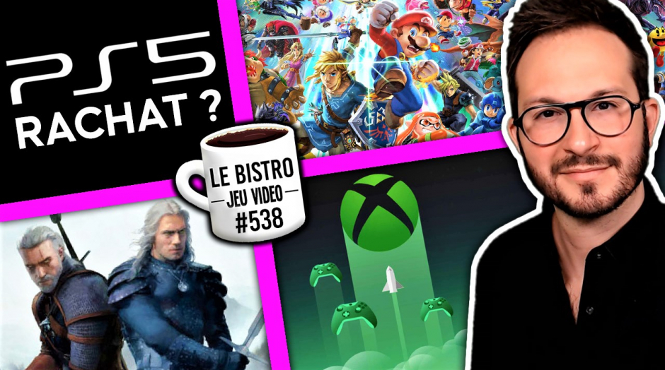 PS5 futur beau rachat ? Witcher gros événement, Plantu critique les gamers, xCloud sur iPhone / iPad