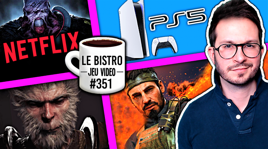 PS5 booste sa connexion, Resident Evil sur Netflix, Call of Duty Black Ops Cold War TONNE de détails...