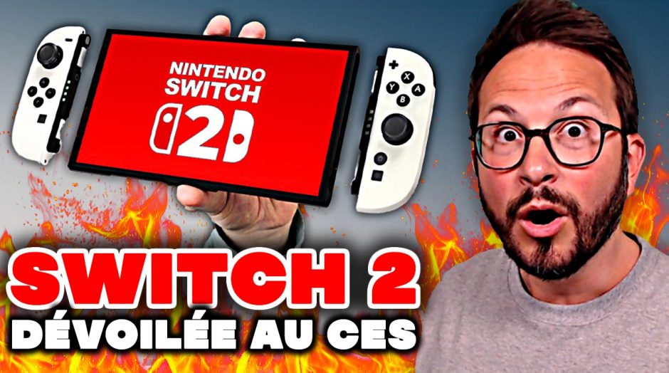La NINTENDO SWITCH 2 dévoilée au CES 2025 🤯 Ce qui se passe est FOU 🚨