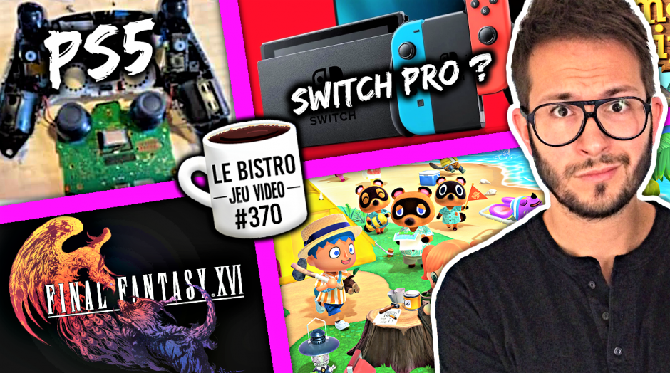 DualSense PS5 démontée ! Switch Pro démasquée ? SSD vs DD Xbox Series X, infos Final Fantasy 16 🔥