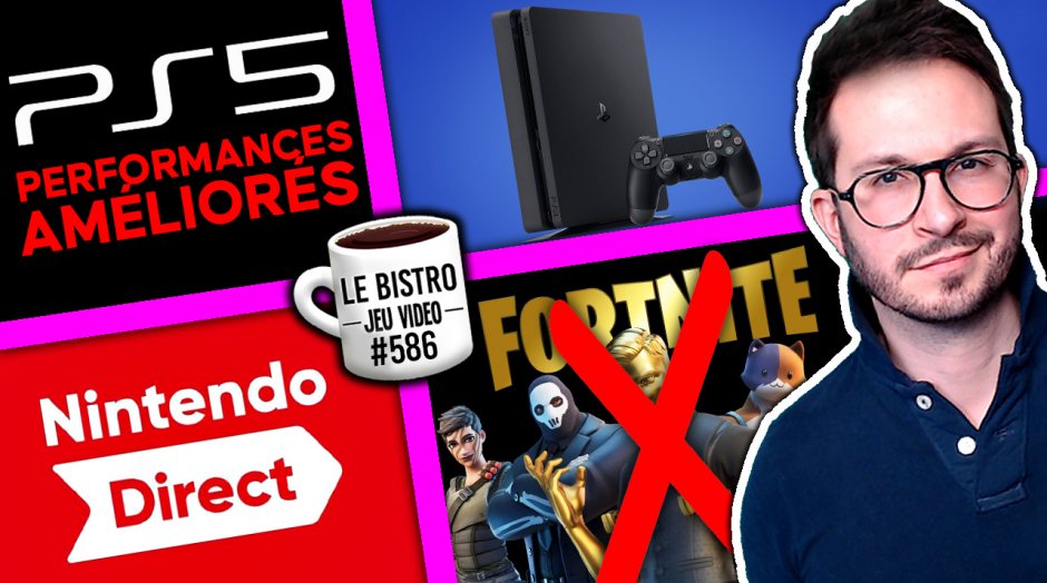 PS5 performances améliorées ⚡️ Nintendo Direct ce soir, tout le Xbox Game Pass sur 1 disque dur 🔥