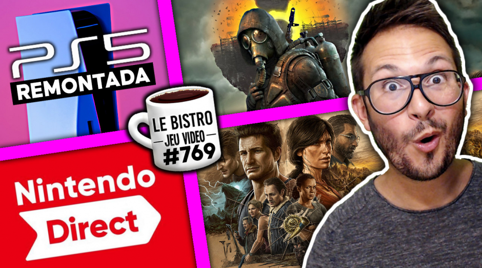 PS5 la REMONTADA 💥 Nintendo Direct cette semaine 🧐 Stalker 2 remboursé ? Uncharted sur PC daté