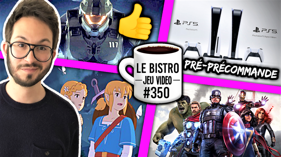 Pré-précommandes PS5, Zelda x Ghibli, Fall Guys carton historique, Halo Infinite le démenti, RDV Marvel's Avengers