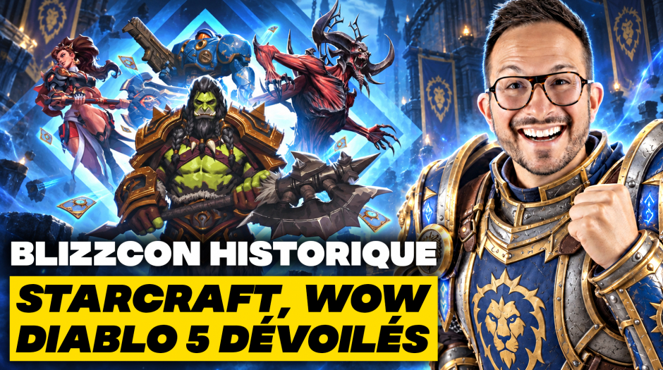 BLIZZCON 2026 HISTORIQUE 😍 STARCRAFT, DIABLO V, WOW Forever… Blizzard frappe très fort !!!