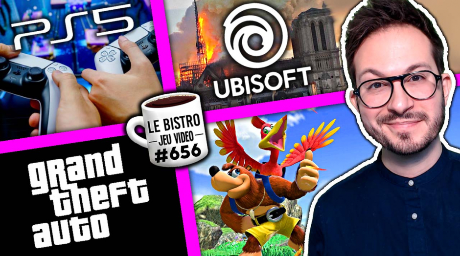 PS5 nouvelle fonction, GTA s'en sort bien, Notre Dame de Paris VR, Banjo Kazooie le retour