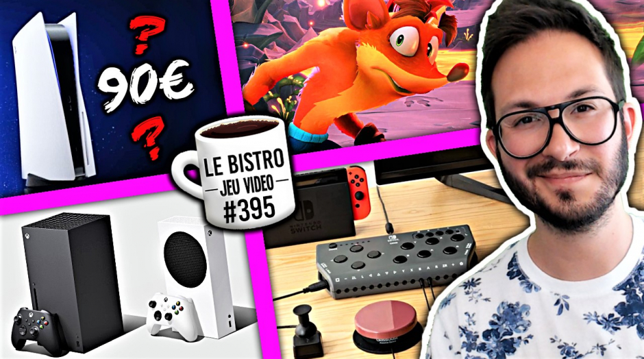 Des jeux PS5 à +80€ ? Sony y a songé, Xbox vers d'autres rachats, Nintendo Switch + accessible, un nouveau Crash Bandicoot, les exclus PS5 précisent leurs dates...